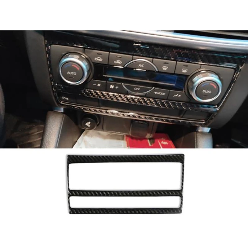 Для Mazda CX5 CX-5 2015 2016 отделка панели переключателя из углеродного волокна