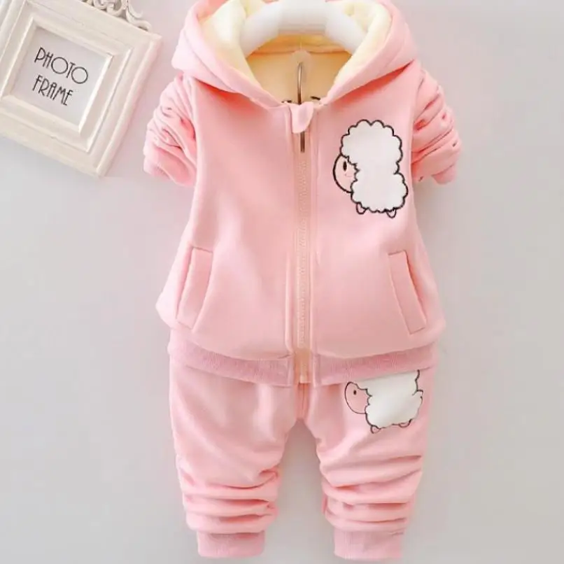 Новинка 2020 года Теплый рождественский костюм с героями мультфильмов для малышей