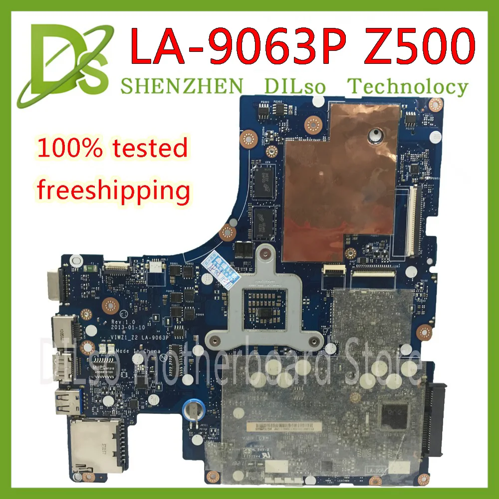 KEFU LA 9063P для Lenovo Z500 материнская плата ноутбука VIWZ1 Z2 с GT740M оригинальная 100% тестовая