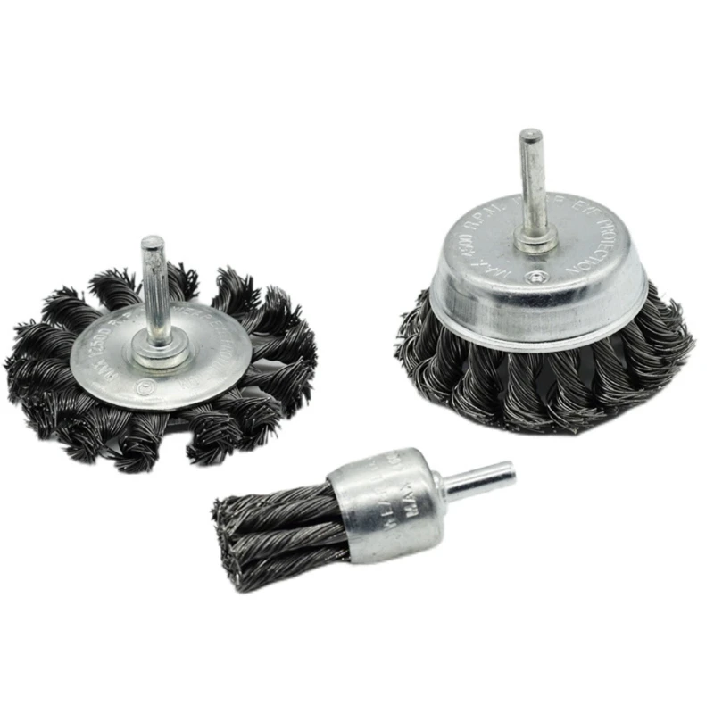 

Wearable Durable Flat Thread Wheel Cup Ru-st Removal and Polishing Small Tool