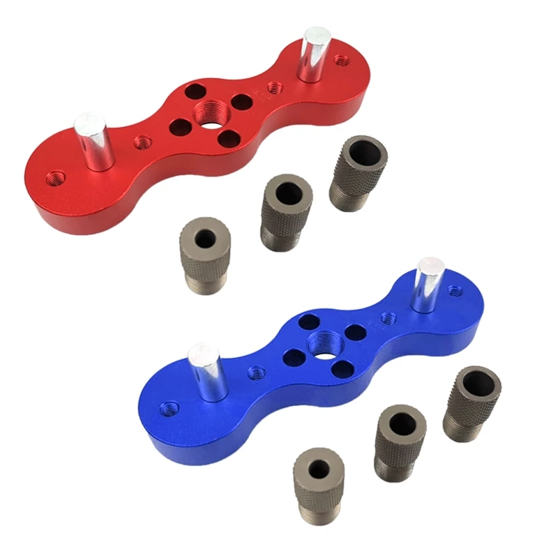 

Aluminum Alloy Drilling Positioner Template Straight Hole Guide Locator Tools