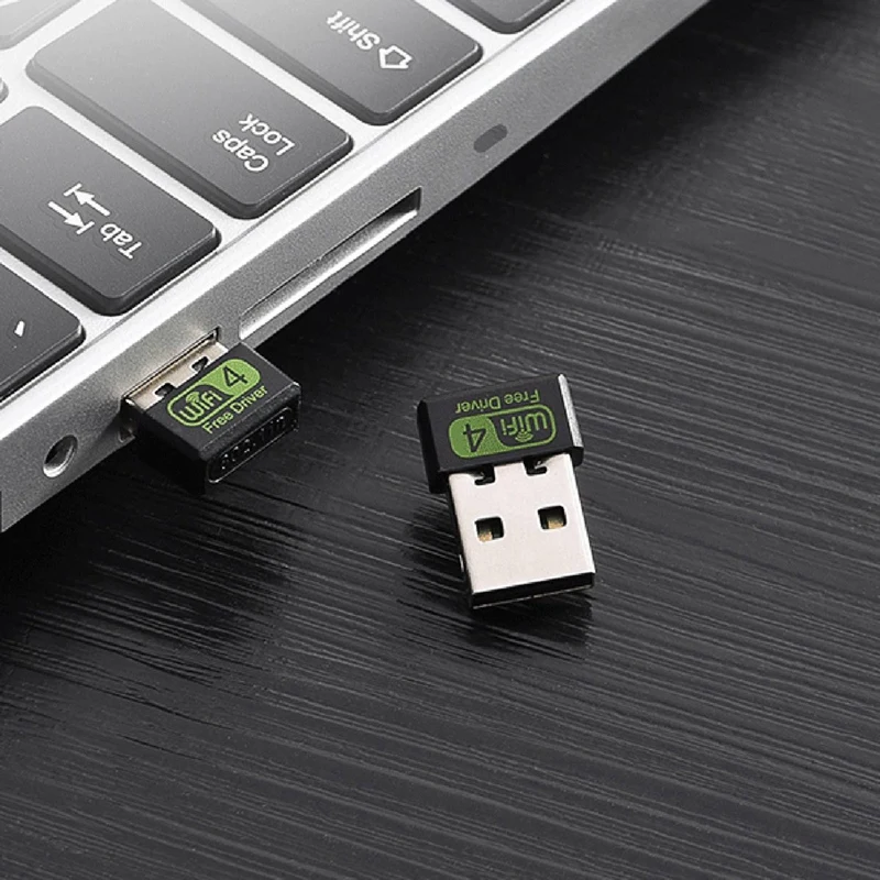 

Wireless Network Card, 150M 2.4G Drive-Free USB Wireless Network Card & WiFi6 M.2 Module AX 3000Mbps Network Adapter