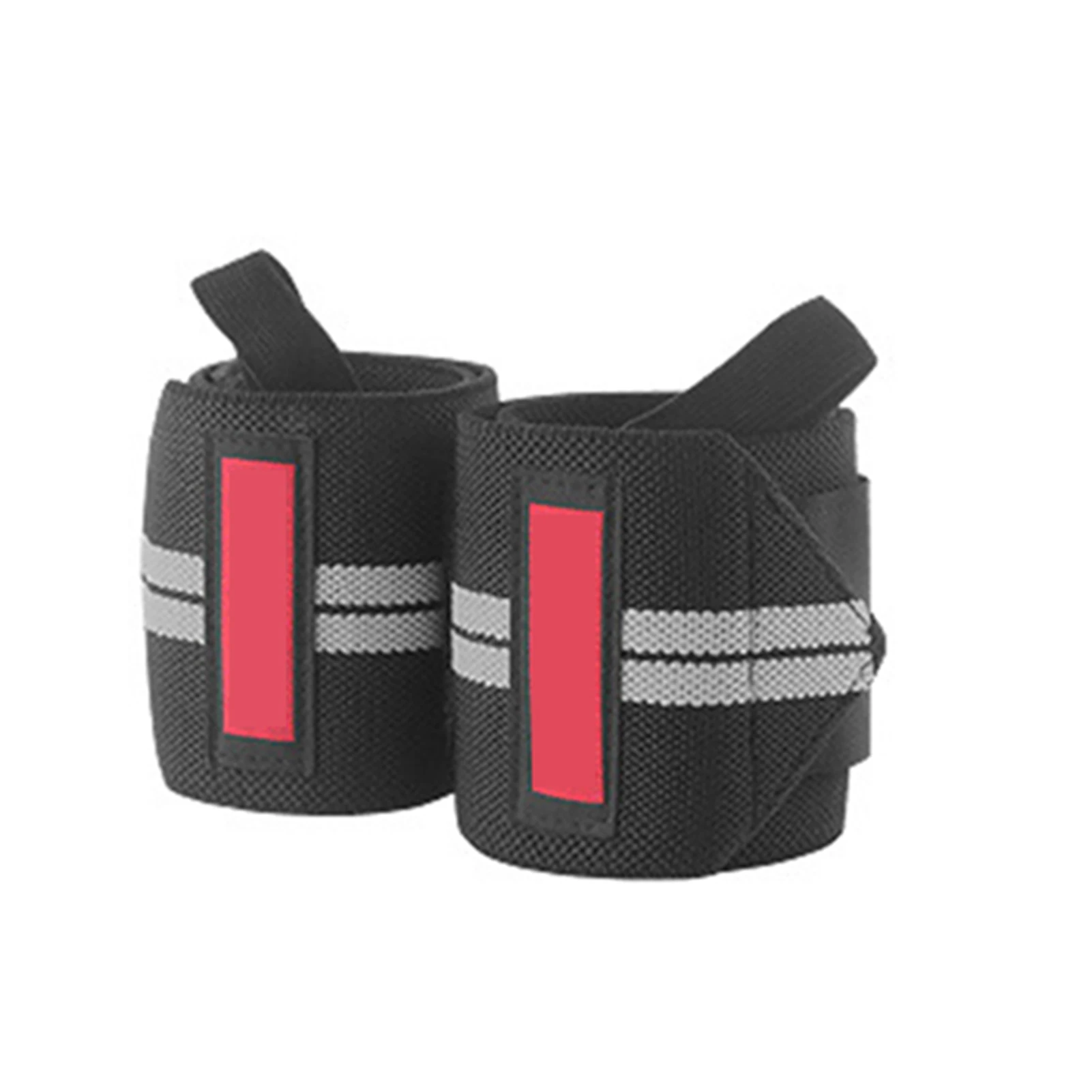 

1 пара с петлями для большого пальца, профессиональные Защитные Спортивные ремни, поддержка запястья в тренажерном зале, силовые тренировки...