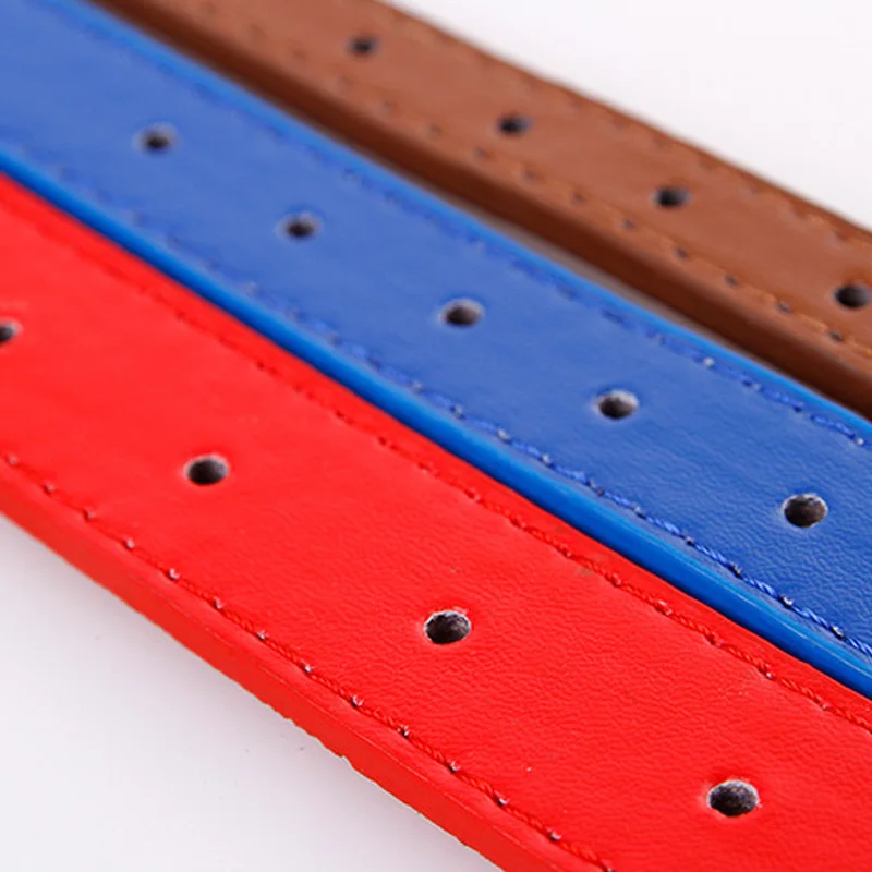 

Dog Collar PU Leather Puppy Pet Collars Bone Charms Decoration Rivet Dogs Collar MAZI888