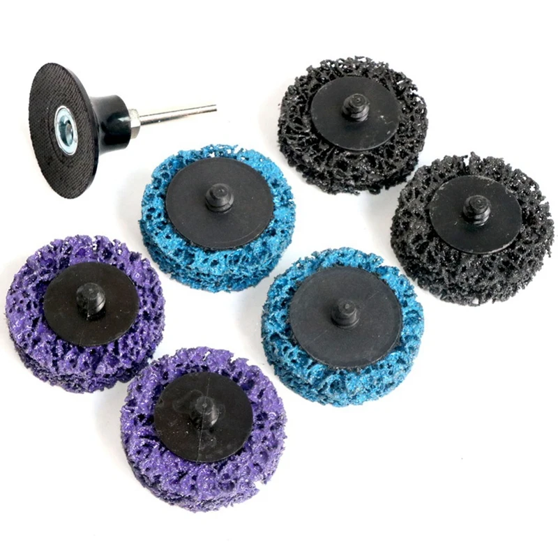 

3 Inch Strip Discs Clean Poly Strip Wheel Abrasive Angel Grinders Clean Tool For Rust Paint Flaking Materials Removal