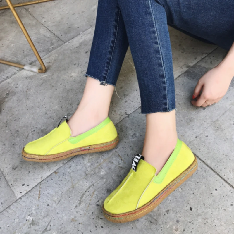 

Women's Shoes Autumn Oxford Sewing Loafers Faux Pu Leather Lady Shoes Slip On Ladies Flats Walking Shoes Casual Female Moccasins