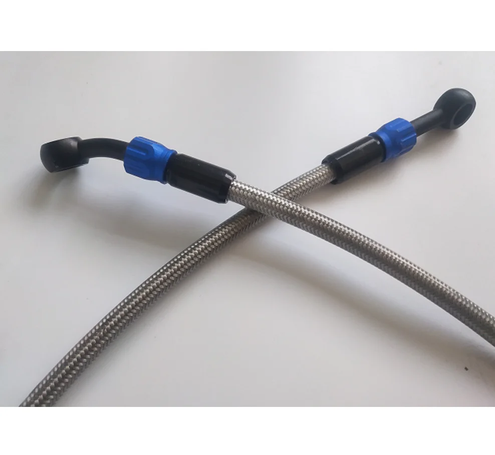 

1X 945mm Modified Motocycle Hydraulic Reinforced Brake Clutch Oil Hose Line Pipe