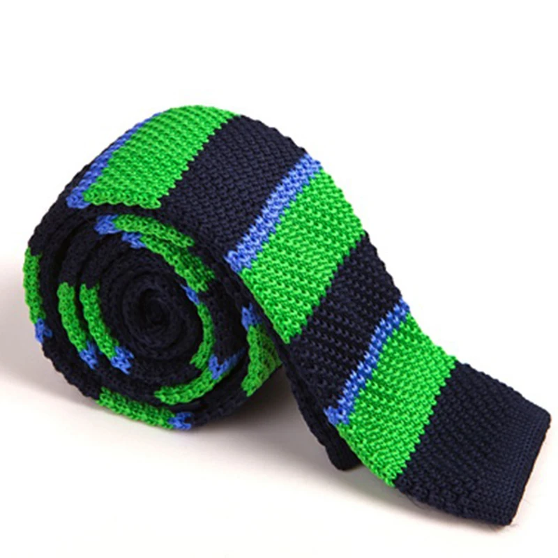 Ricnais 5 см вязаный галстук тонкие галстуки для Для мужчин свадебный подарок s Узкие