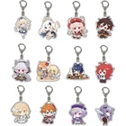 Хит продаж, брелок Genshin Impact из акрила, фигурка, брелок для автомобиля