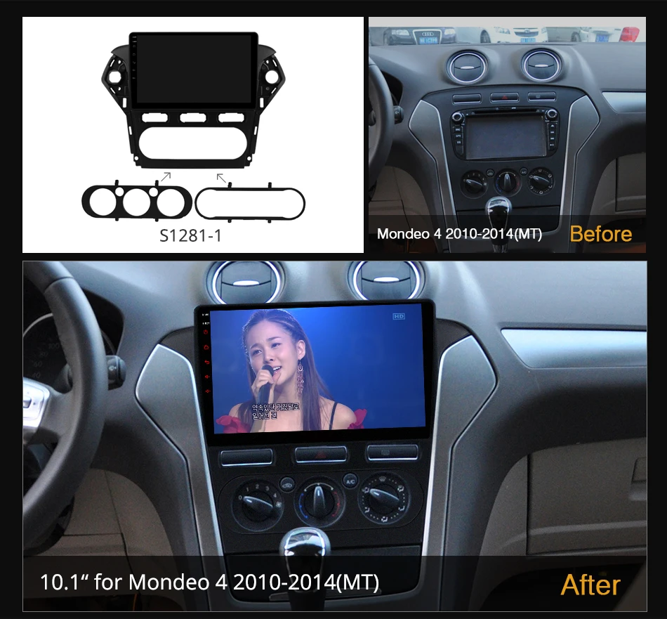 Автомагнитола K7 Ownice 2 Din мультимедийный плеер на Android 10 0 для Ford Mondeo 4 2010 - 2014 с 8