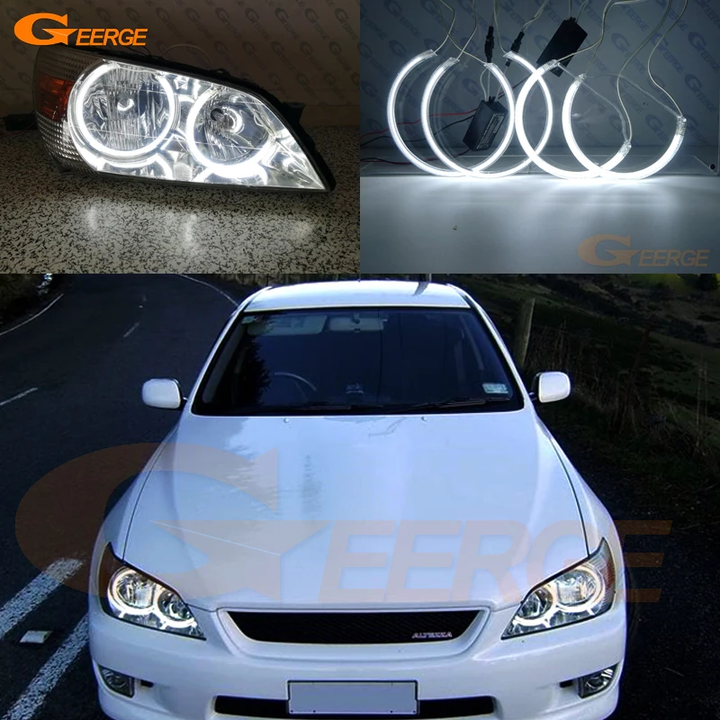 

Ultra bright CCFL Angel Eyes Halo Rings kit Day Light For Lexus is200 is300 is 200 300 1998 1999 2000 2001 2002 2003 2004 2005