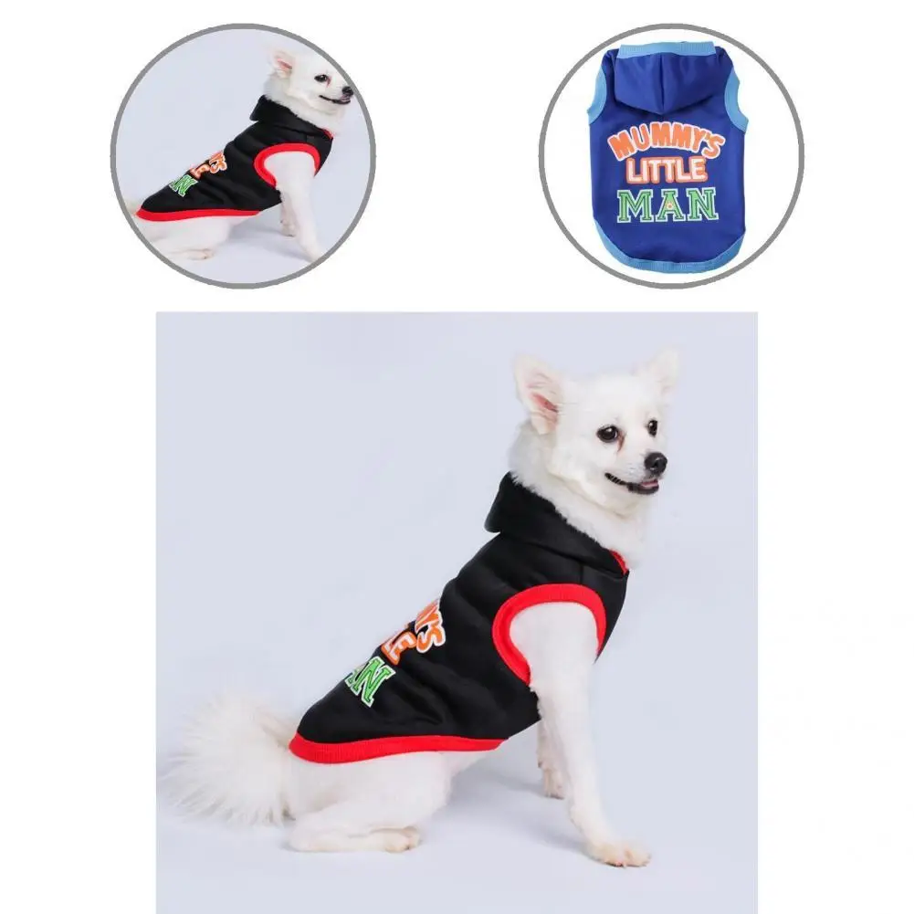 

Pretty Pet Coat Letter Print Soft Texture Fashion Pet Dogs Hooded Coat Pet Pullover Pet Hoodie
