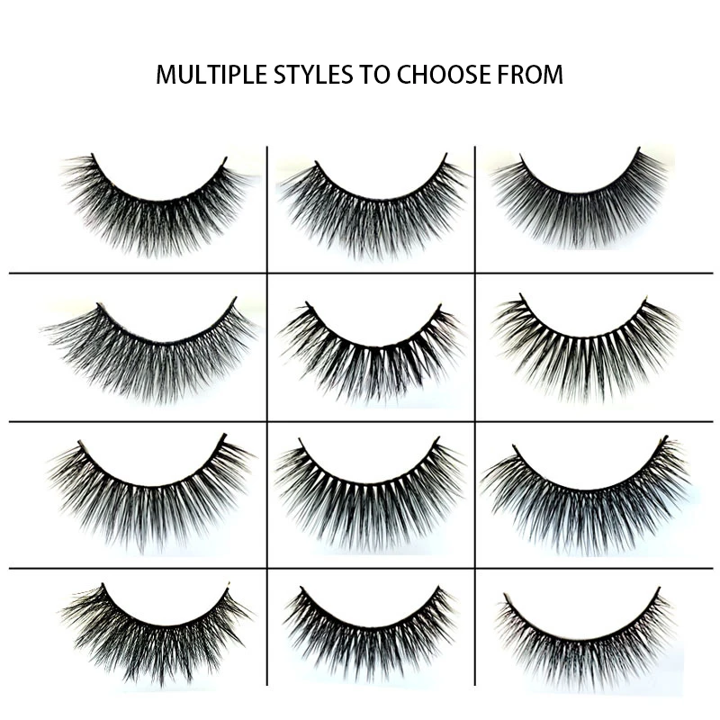 5 пар магнитных ресниц &amp жидкая подводка для глаз Пинцет Набор без клея