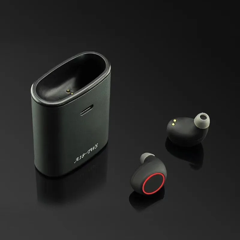 TWS наушники A18 с сенсорным управлением поддержкой Bluetooth 5 0 и зарядным
