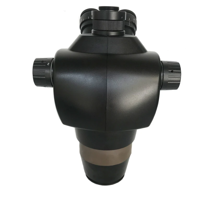 Промышленный Тринокулярный стереомикроскоп с высоким разрешением 8X-50X