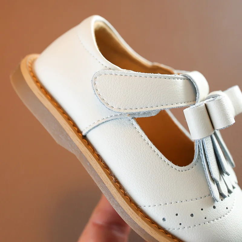

Autumn Girls Genuine Leather Shoes Tassel Princess Leather Shoes Baby Shoes Children Shoes Little Girl Shoes