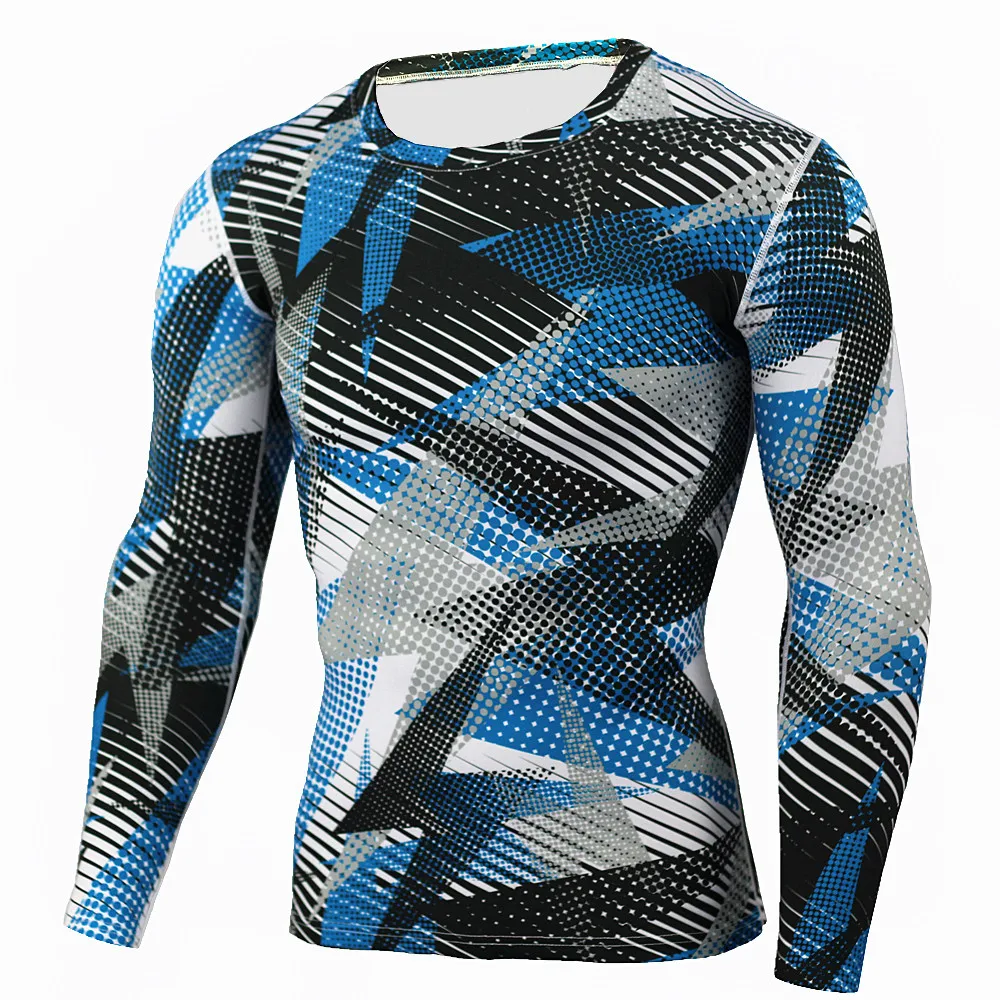 Футболка мужская компрессионная с длинным рукавом|running long sleeve men|tight tightstights running |