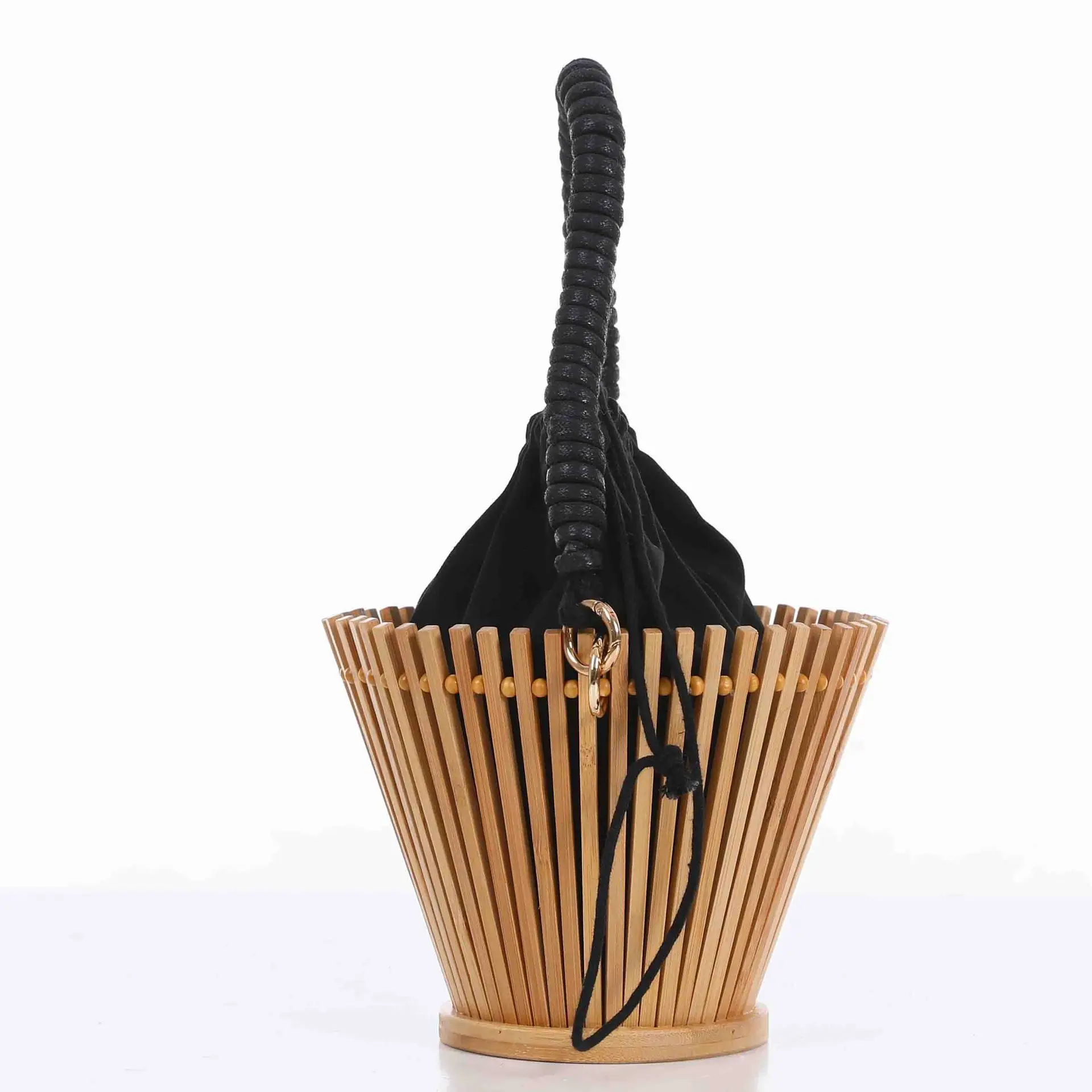 2021 стиль; Новинка; В стиле ретро; В Портативный бамбуковая тканая Женская Ручная плетеная бамбуковая сумка простая пляжная сумка для отдыха ... от AliExpress RU&CIS NEW