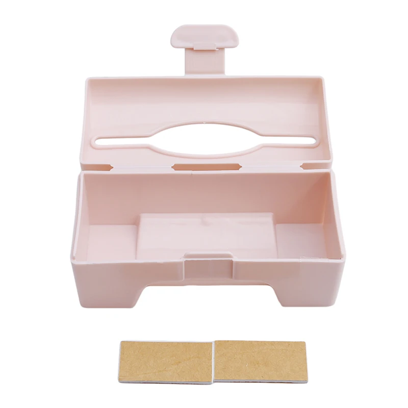 1pc Self-Adhesive Wall-Mounted Garbage Bag Finishing Storage Box Kitchen Plastic Extraction | Дом и сад