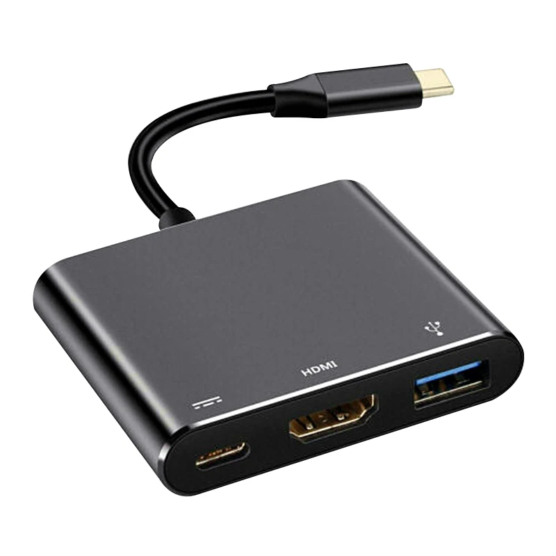 

Type C USB 3.1 to 4K HDMI HDTV Adapter Converter Portable for Laptop Office PUO88