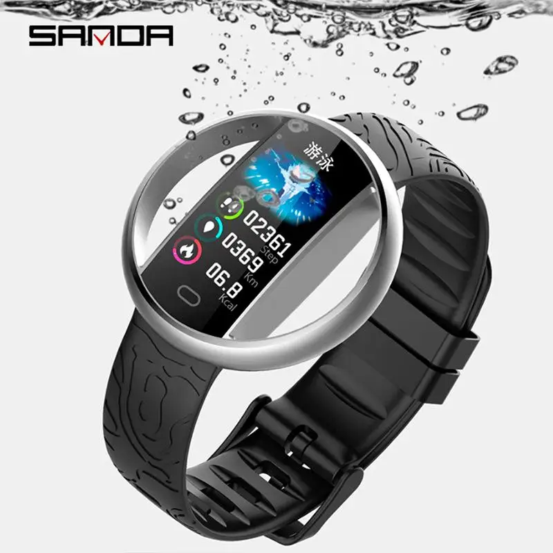Новые Популярные Смарт часы Sanda E99 для мужчин и женщин умные с напоминанием