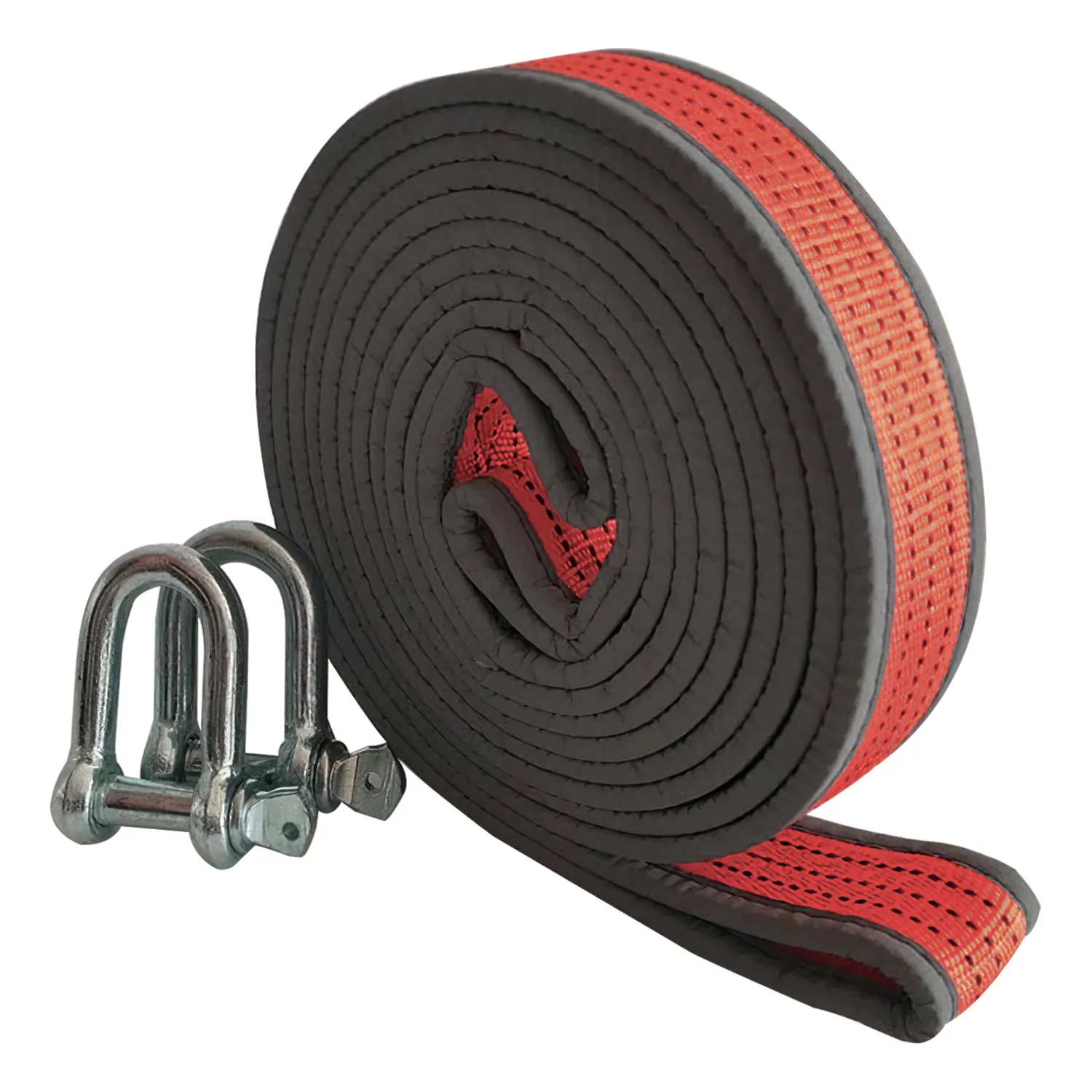

Recovery Tow Strap 20000lb, Heavy Duty 2" x 20ft, Emergency Off Road Truck Towing Rope, Night Reflection Industrial Webbing