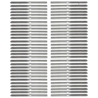 30 pairs leftright hand thread lag screws for 18 inch cable railing stair deck railing for wood post lag screw swage system