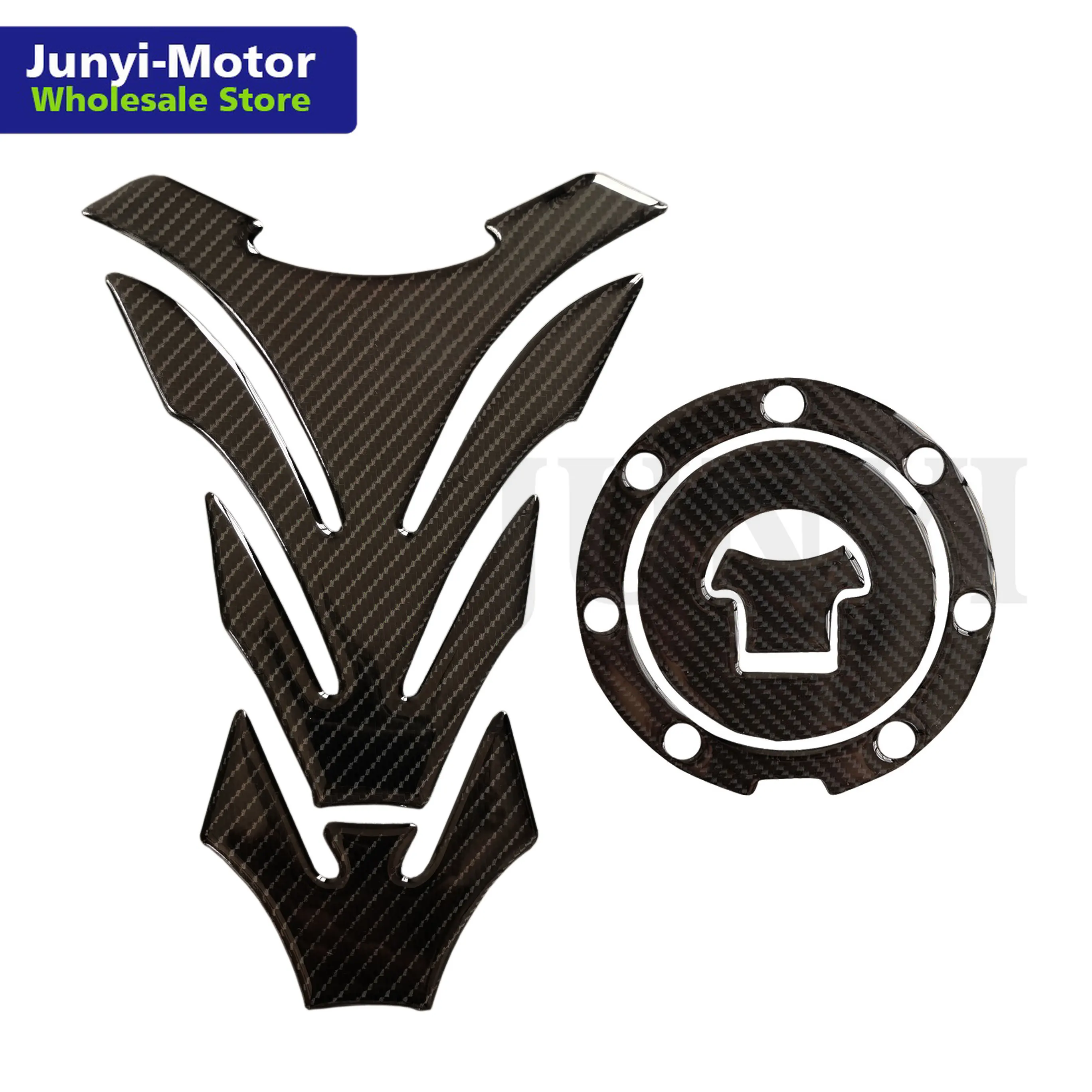 Защитная накладка на крышку топливного бака мотоцикла гоночного волокна