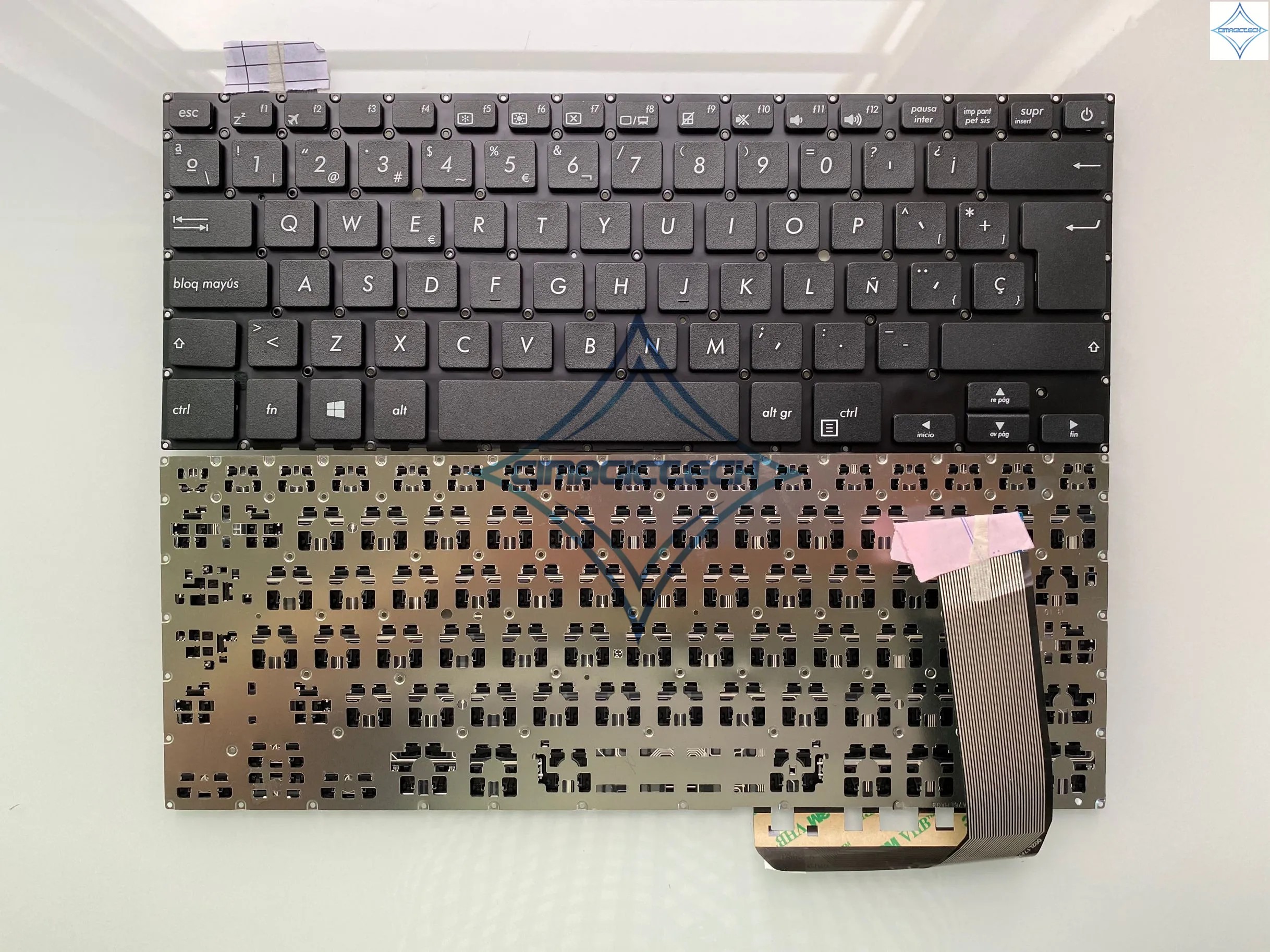 

Клавиатура без рамки для ноутбука ASUS X407, X407U, X407M, X407MA, X407UBR, X407UA, X407UB, A407 SP, LA