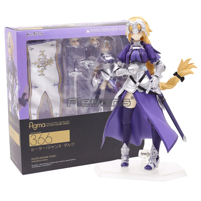 Figma 366 Fate/Grand Order линейка/Жанна д 'Арк ПВХ фигурка Коллекционная модель