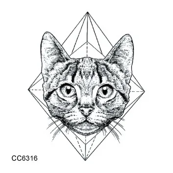 Новые водостойкие сексуальные временные тату-наклейки черные ручная работа