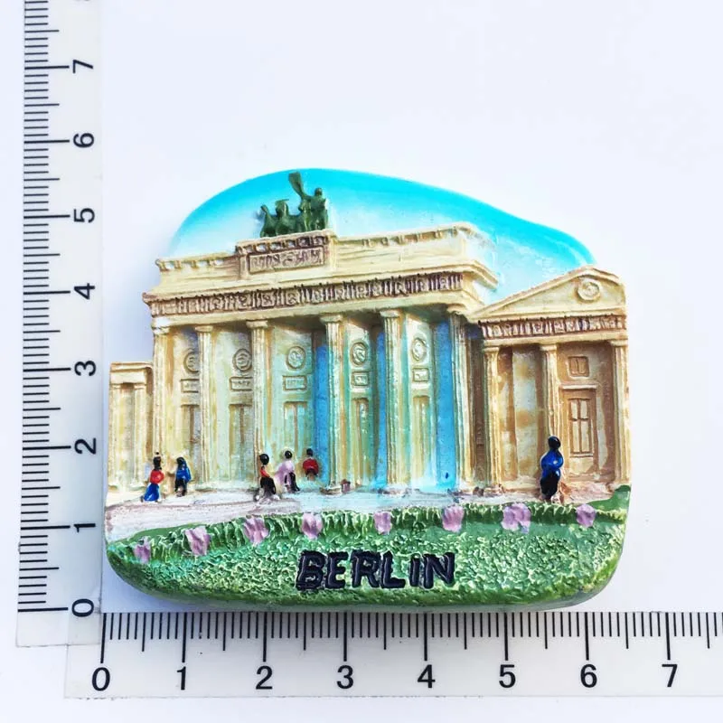 Креативная магнитная наклейка на холодильник Берлин Германия туристические