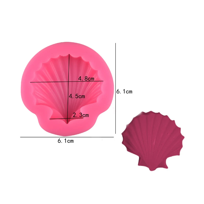 Силиконовая форма в виде морской звезды русалки раковины ракушек для украшения