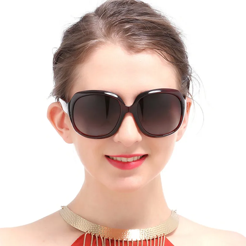 

Square Oversized Womens Sunglasses Female Polarized Elegant Star Style Luxury Lunette Polarisantes Femme Gafas De Sol Wholesale