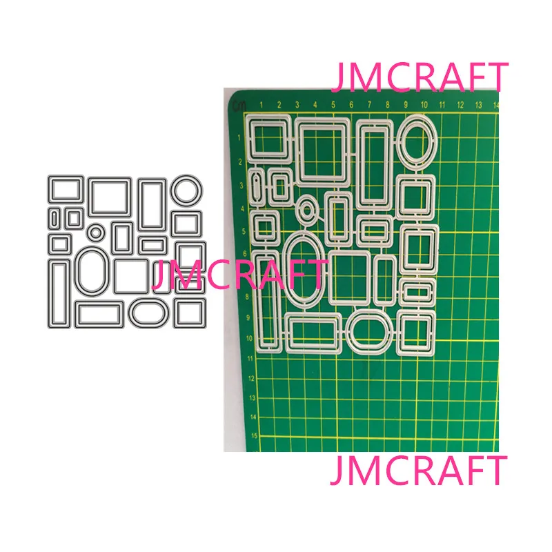 

JMCRAFT New Variety of Different Graphic #1 Metal Cutting Die For Scrapbooking Practice Hands-on DIY Album Card Handmade Tool