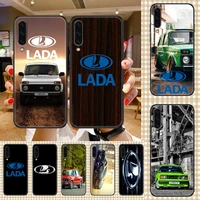 lada car logo phone case for samsung galaxy a 3 5 7 8 10 20 21 30 40 50 51 70 71 e s 2016 2018 4g black silicone coque luxury