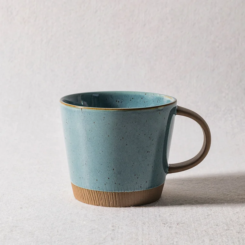 

Vintage Creative Coffee Mug Japanese Nordic Simple Ceramic Coffee Cup Personalised Retro Espresso Cups Large Capacity DA60MK