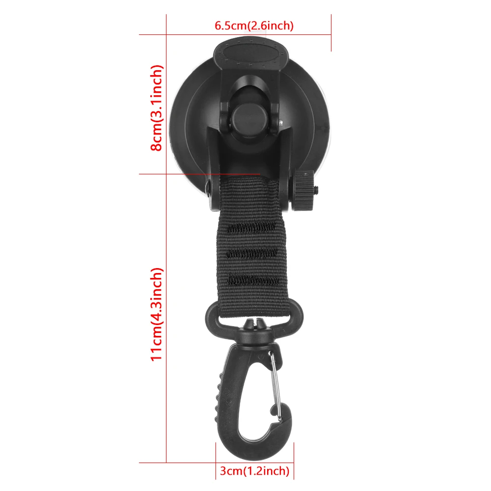 

1Pc Reusable Suction Cup Fixed Hook Car Tent Suction Cup Outdoor Camping Tarp Security Master Lock Multifunction High Quality