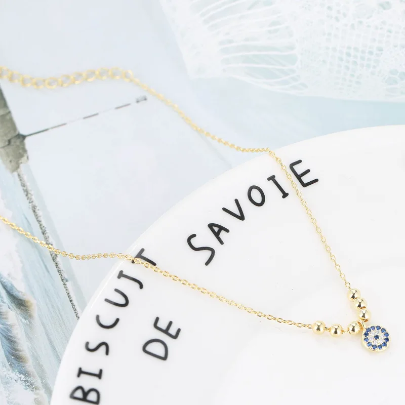 Женские ножные браслеты из стерлингового серебра 925 пробы с бусинами для пляжной