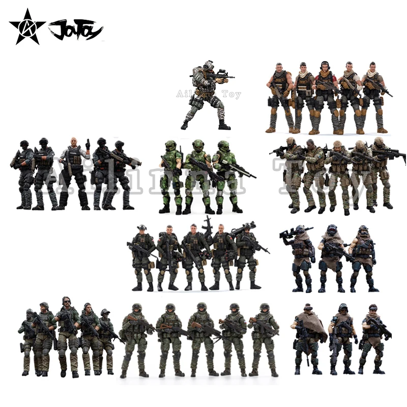 [Эксклюзивная] JOYTOY 1/18 3 75 фигурки военных вооруженных сил серии (дополнительная