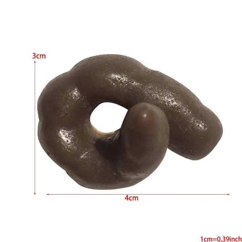 1 шт. смешная шутка хитрые игрушки озорство какашка кляп подарок реалистичные