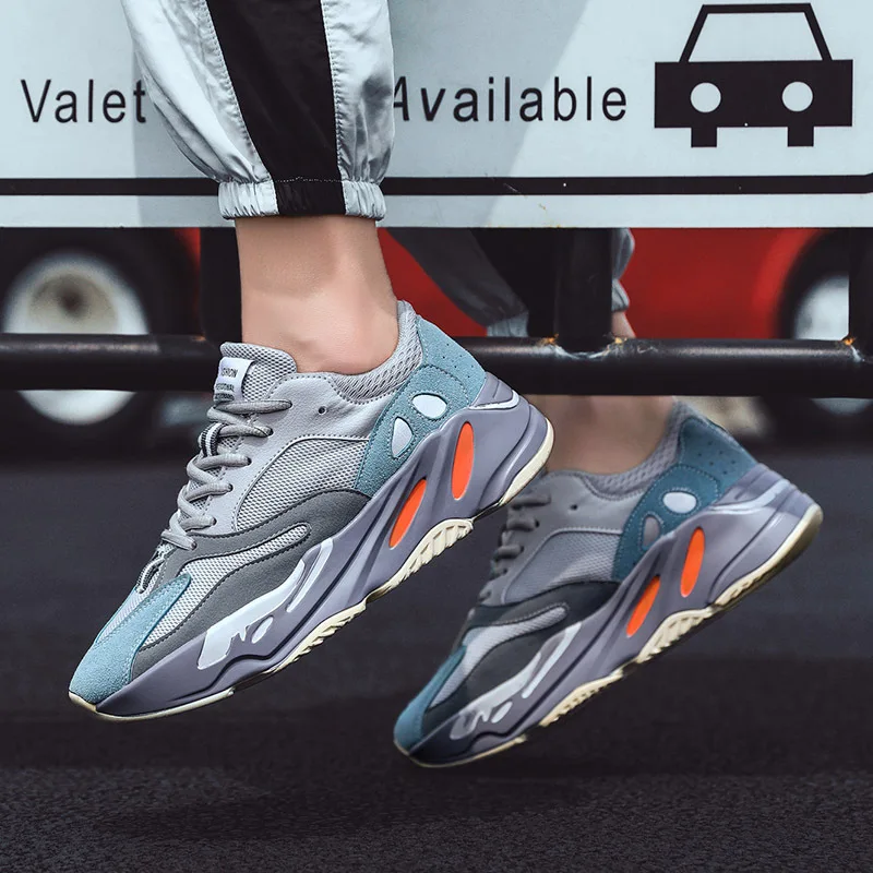 Мужская обувь сезон весна-осень Повседневная дышащая сетчатая трендовая Уличная
