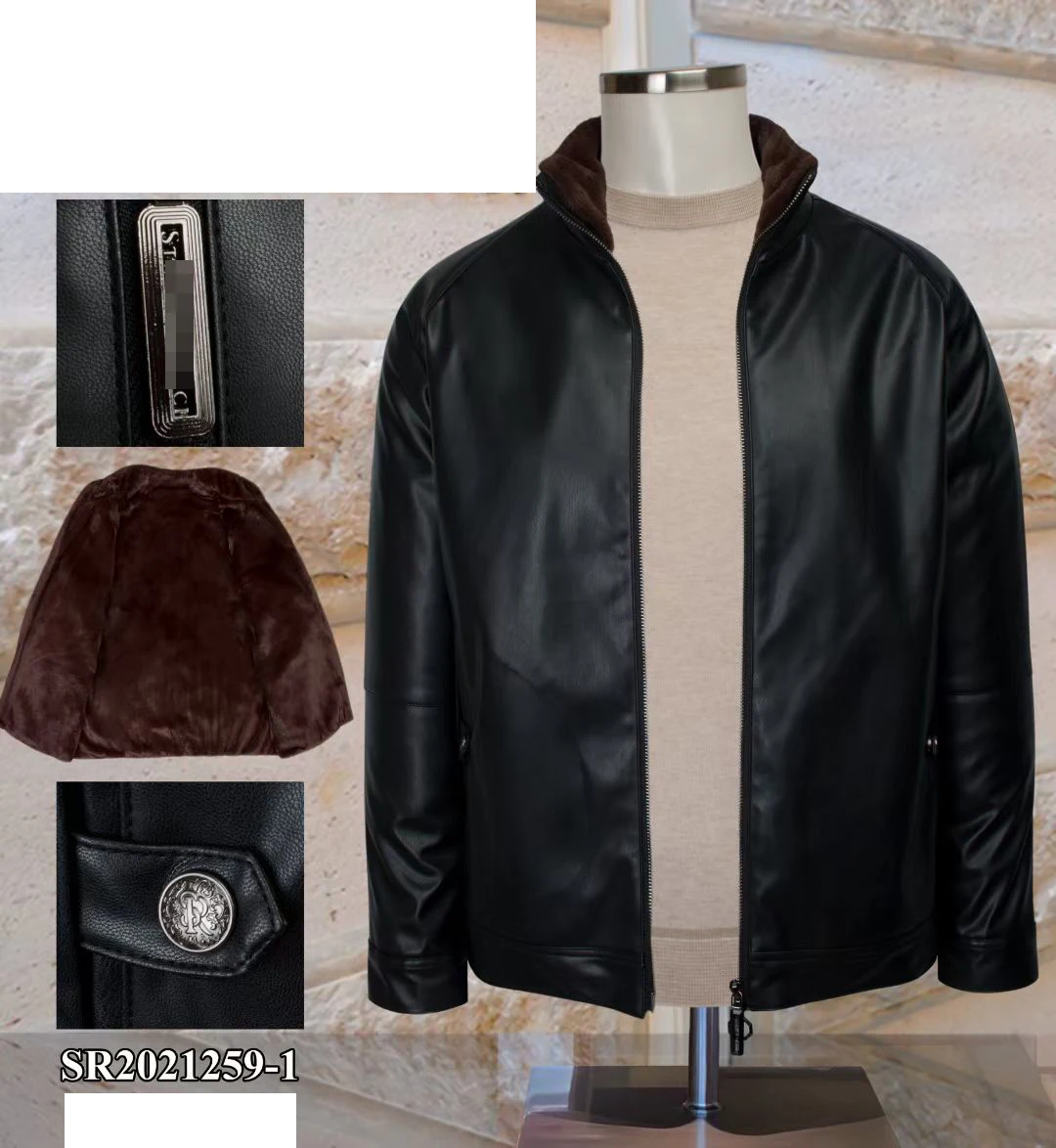 

Billionaire jacket men 2021 Autumn Winter New Europe Thick warm Comfortable embroidery zipper big size M-4XL high quality Coat