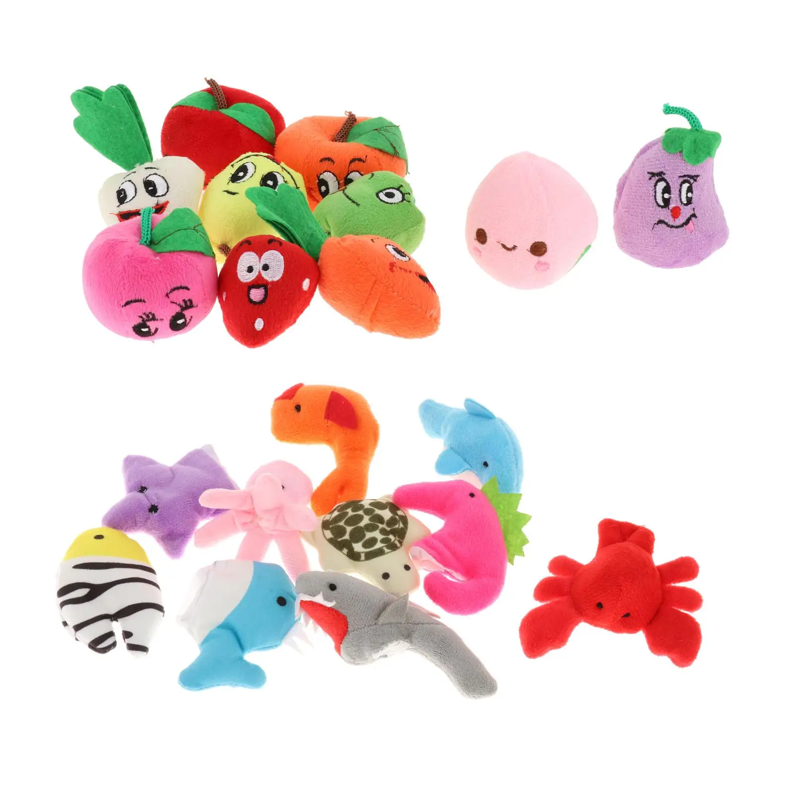 

Cartoon Funny Finger Puppets Cloth Doll Baby Educational Hand Puppet Toy