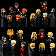 22 Small Types 8-10cm New Q Posket Cute Big Eyes PVC Anime Dolls Collectible Action Figure Q Version Model Toy