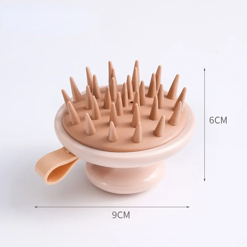 

Portable Shampoo Brush Silicone Head Body Scalp Massage Brush Hair Washing Comb Shower Brush Bath SPA Massage Brush Hair Brush