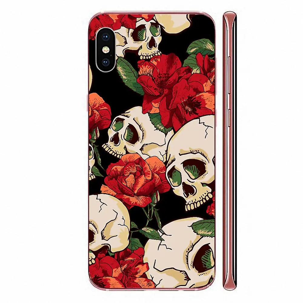 Роскошный защитный чехол для телефона с рисунком черепа Xiaomi Mi CC9 CC9E 9T mi10 mi9 mi8 note 9 10