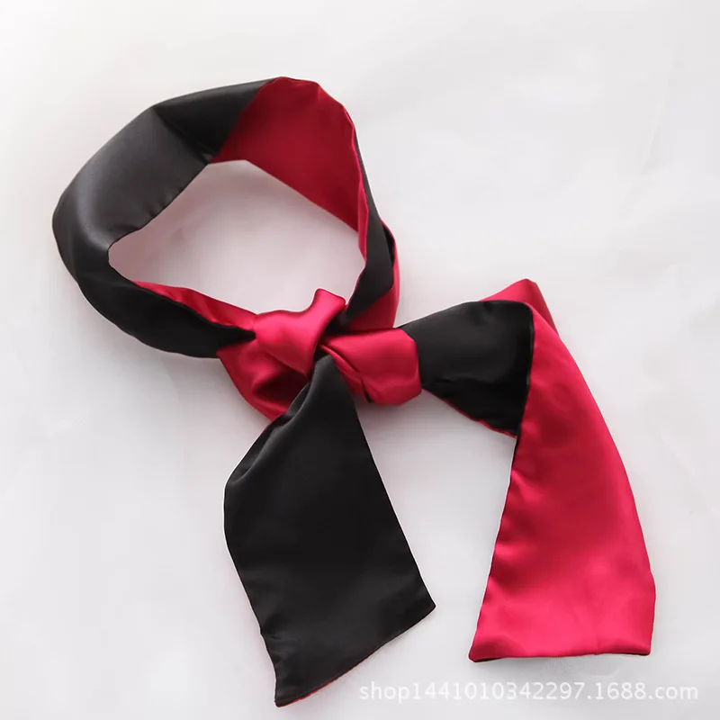 Повязка на глаза двусторонняя из мягкого шелка и атласа |