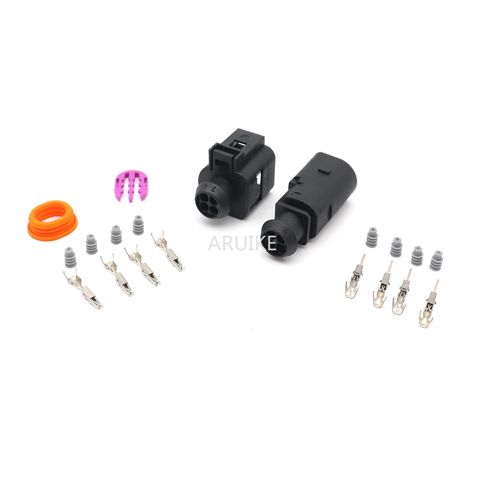 5 комплектов 4P 1 круглая Автомобильная температура освещения для Magotan VW PA66 черный