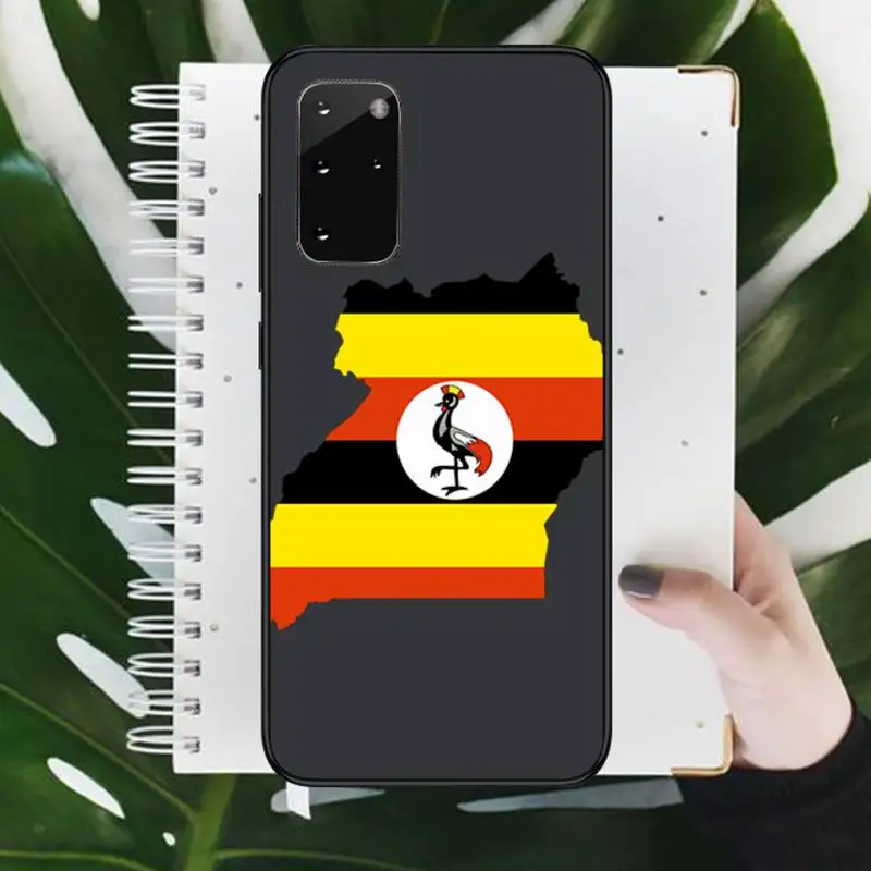 

Uganda National Flag Phone Case For Samsung Galaxy S5 S6 S7 S8 S9 S10 S10e S20 edge plus lite